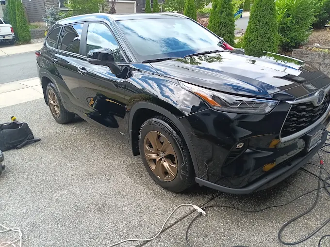Car after a full maintenance service by Mikey's